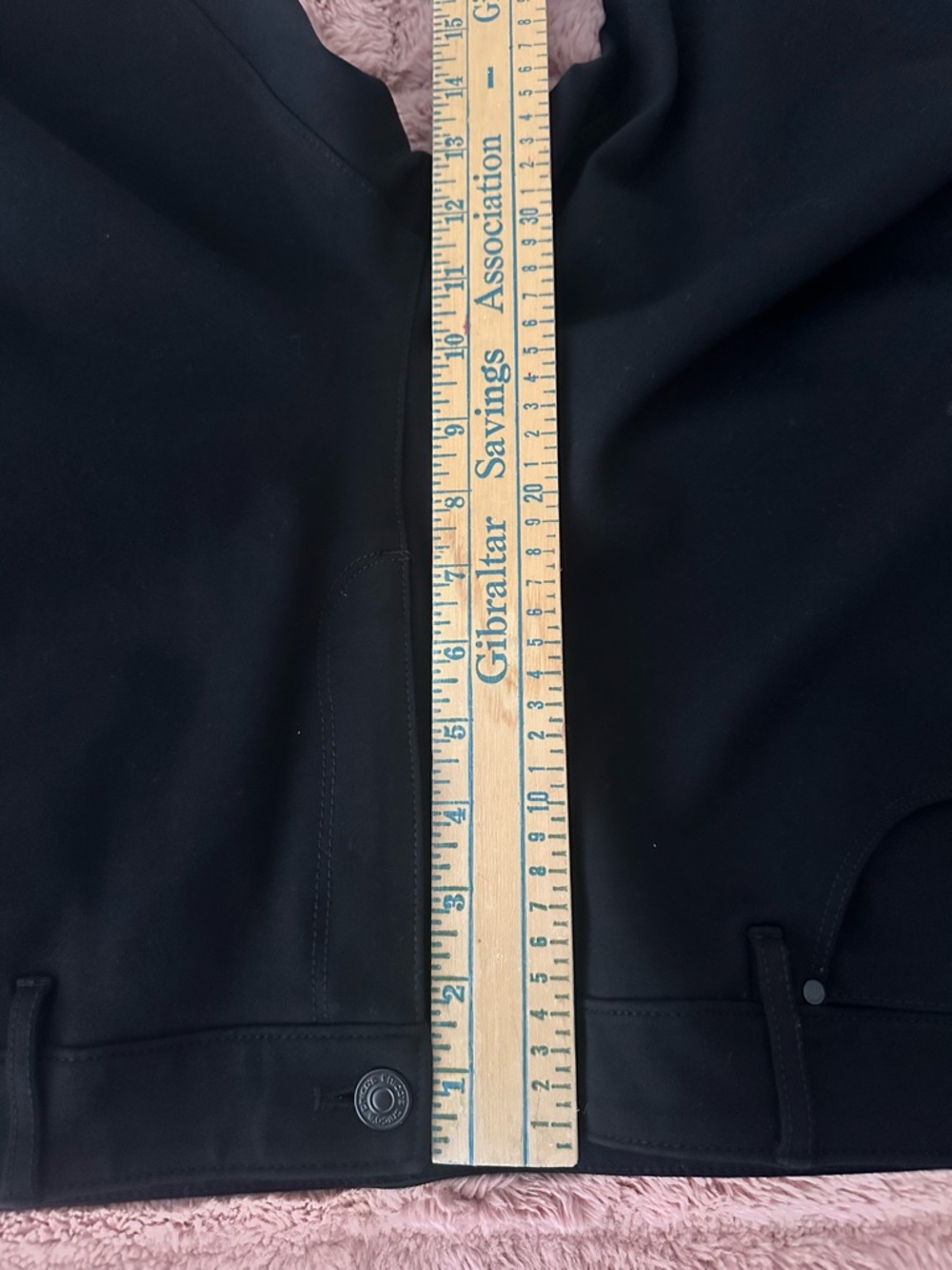 Chico’s Black Pull-On Ponte Pants – Size 3.5 (US 18 Tall) - Picture 7 of 8